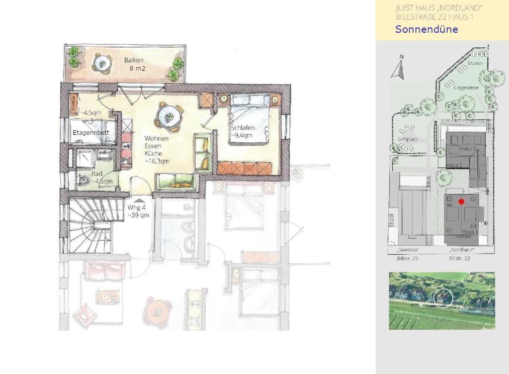 Ferienwohnung Sonnenduene Insel Juist Εξωτερικό φωτογραφία